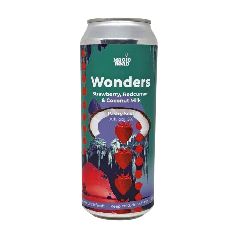 Magic Road Wonders - Strawberry, Redcurrant, Coconut Milk | Sour