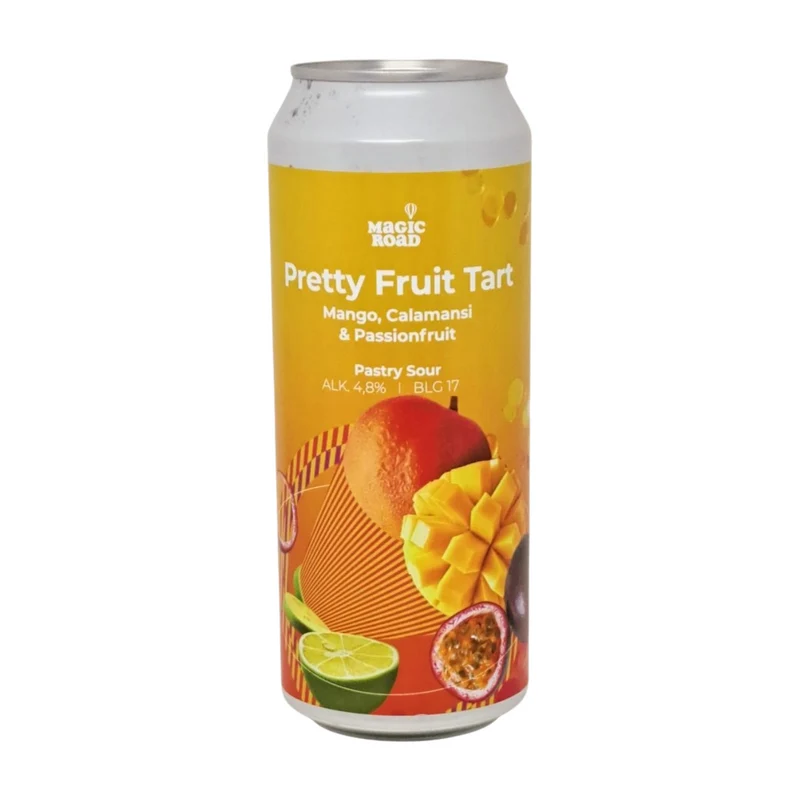 Magic Road Pretty Fruit Tart - Mango Calamansi Passionfruit | Sour