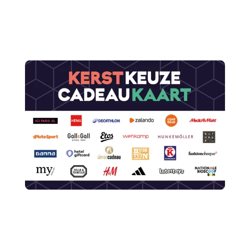 Kerst Keuze Cadeaukaart