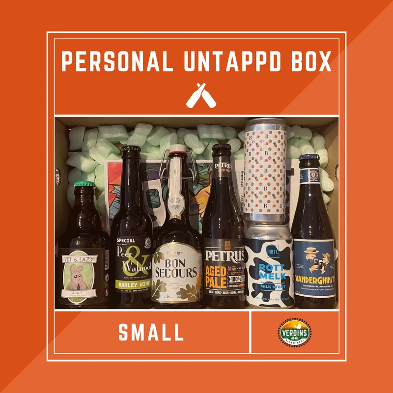Persoonlijk Untappd Bierbox Pakket - Small
