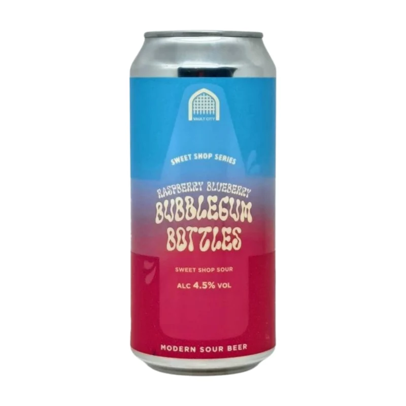 Vault City Raspberry Blueberry Bubblegum Bottles | Sour