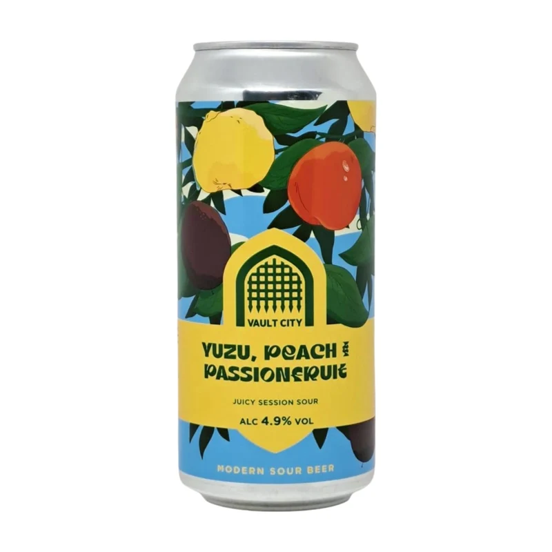 Vault City Yuzu, Peach and passionfruit | Sour