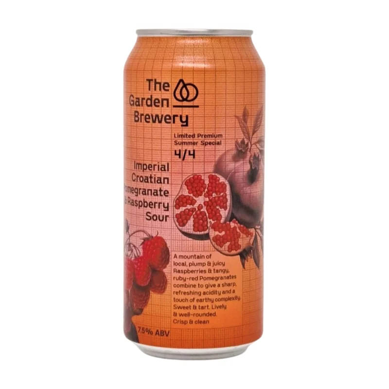 The Garden Brewery Croatian Pomegranate & Raspberry | Imperial Sour