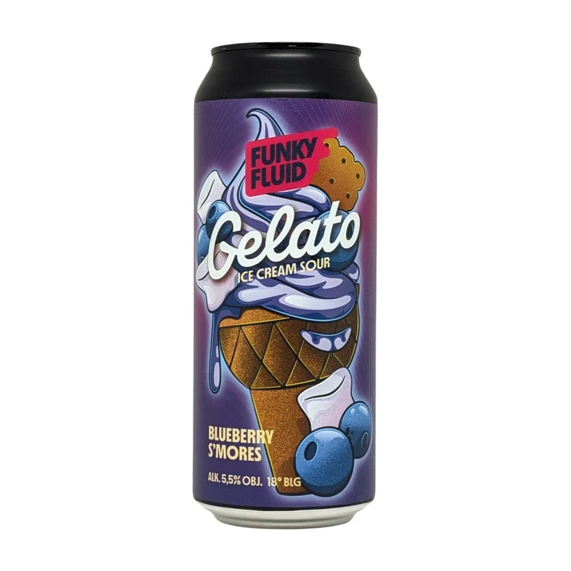 Funky Fluid Gelato Blueberry S´Mores | Smoothy Sour
