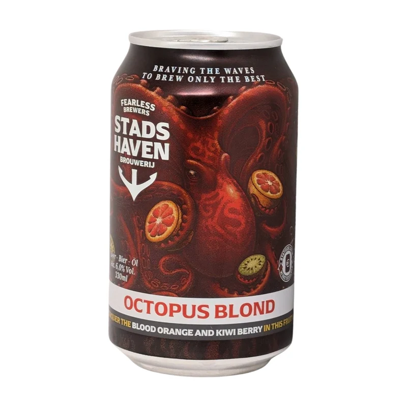 Stadshaven Brouwerij Octopus Blond (Blik) | Blond