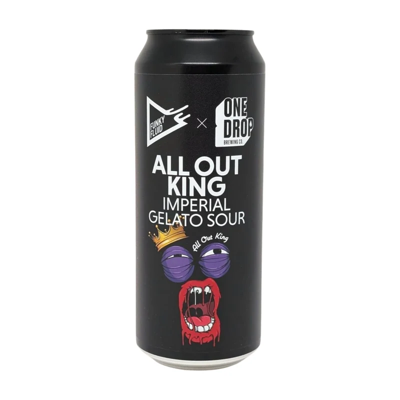 Funky Fluid X One Drop All Out King | Imperial Pastry Sour