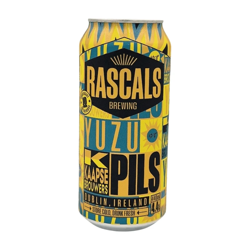 Rascals X Kaapse Brouwers Yuzu Pilsner | Pilsner