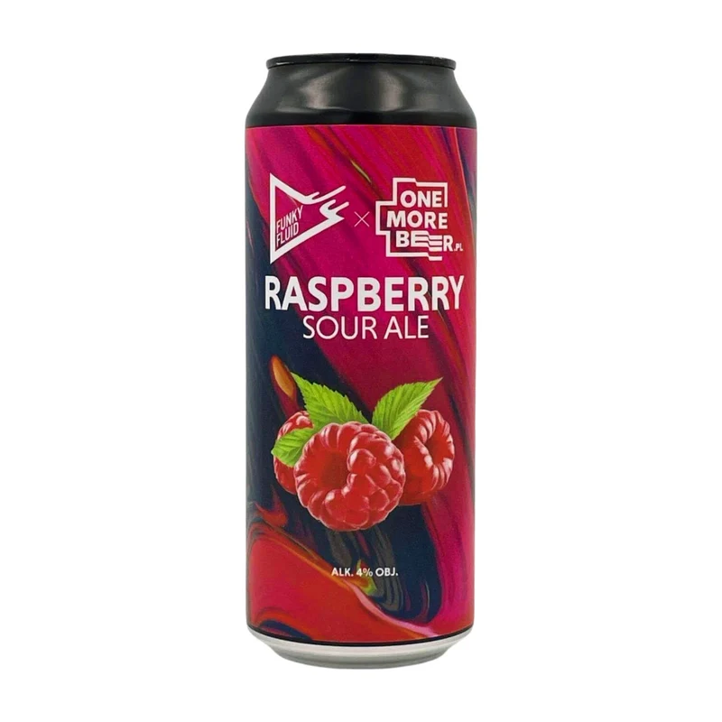 Funky Fluid X One More Beer Raspberry | Sour Ale