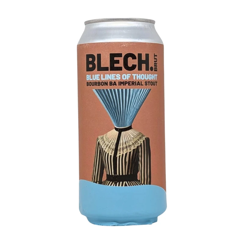 Blech.Brut Blue Lines Of Thought | Imperial Stout