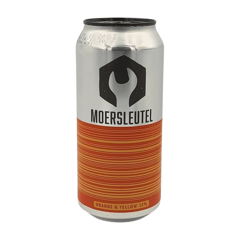 Moersleutel Barcode: Orange & Yellow | BA Blend Imperial Stout