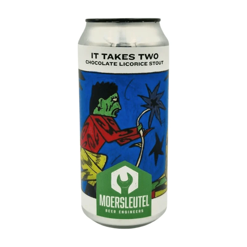 Moersleutel X Kees It Takes Two | Chocolate Liquorice Stout
