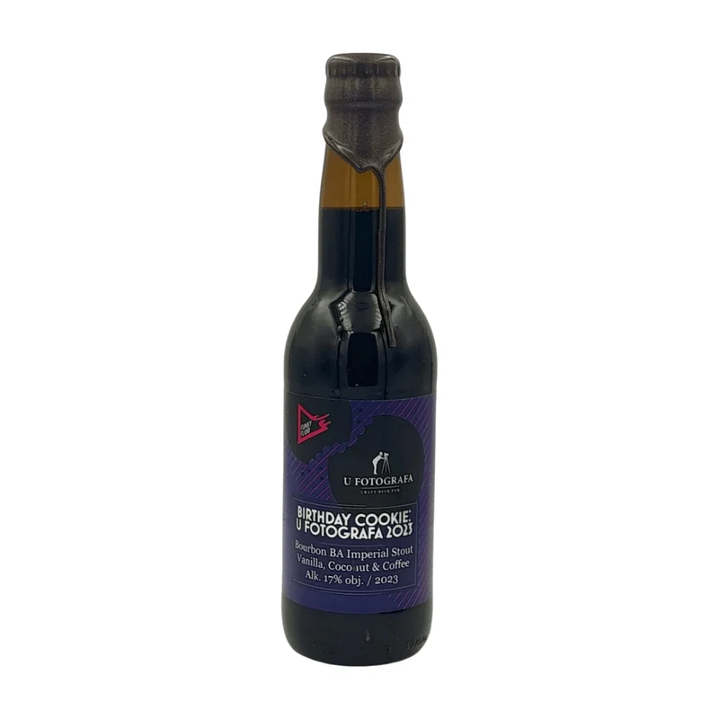 Funky Fluid Birthday Cookie: U Fotografa 2023 | Bourbon BA Stout