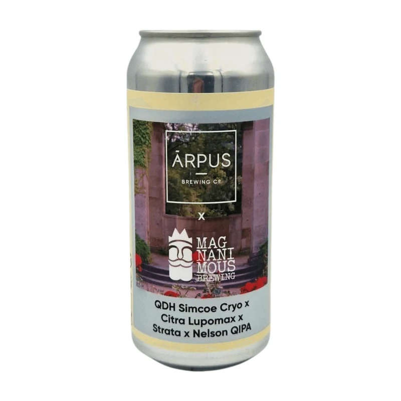 Arpus X Magnanimous QDH Simcoe Cryo Citra | Quadrupel IPA