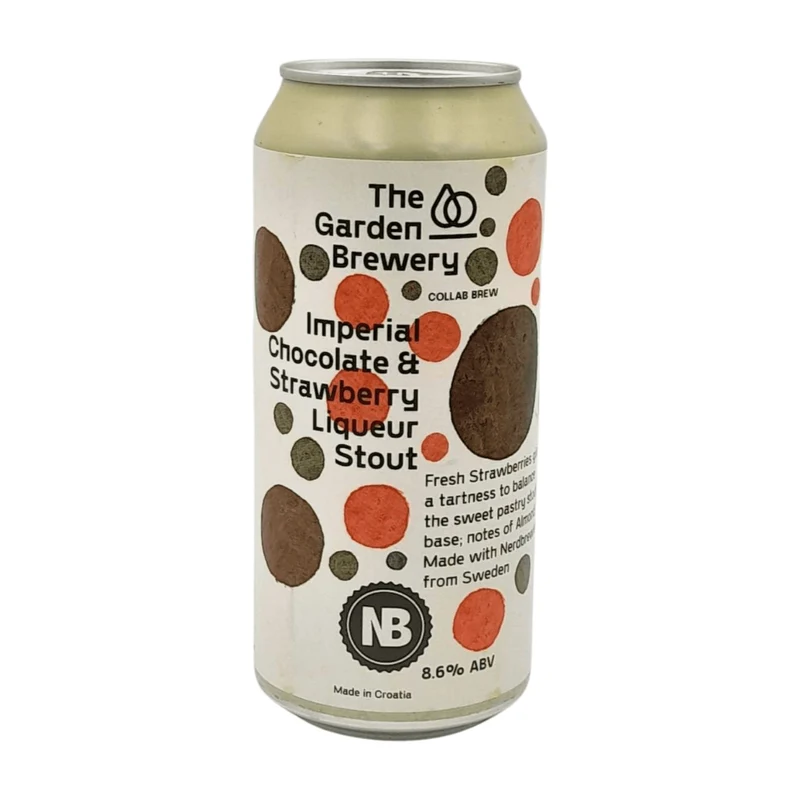 The Garden Brewery x Nerdbrewing Imperial Chocolate & Strawberry Liqueur Stout | Imperial Stout