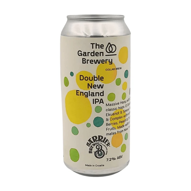 The Garden Brewery x Barrier Double New England IPA | New England DIPA