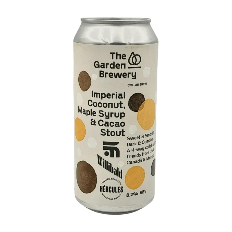 The Garden Brewery x Fast Fashion Imperial Coconut Maple Syrup & Cacao Stout | Imperial Stout