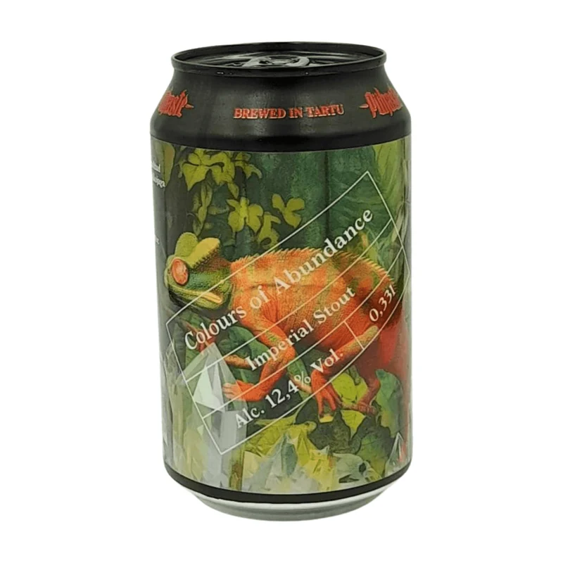 Pühaste x Neon Raptor Brewing Co. Colours Of Abundance | Imperial Stout