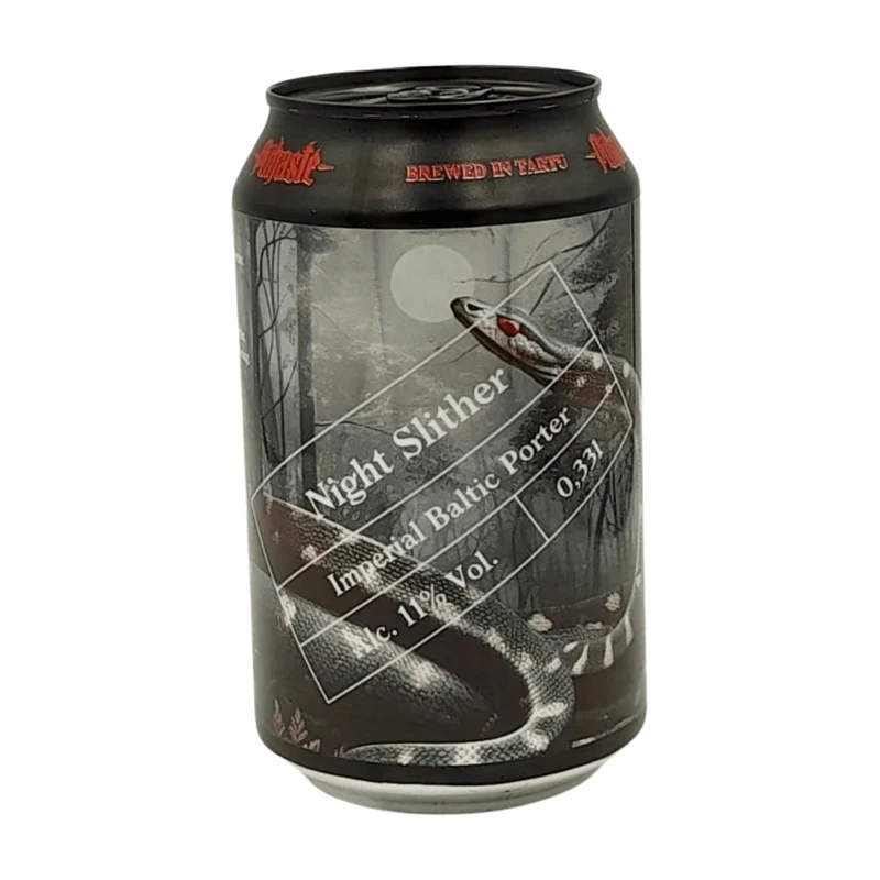 Pühaste x Frontaal Brewing Co. Night Slither | Imperial Baltic Porter