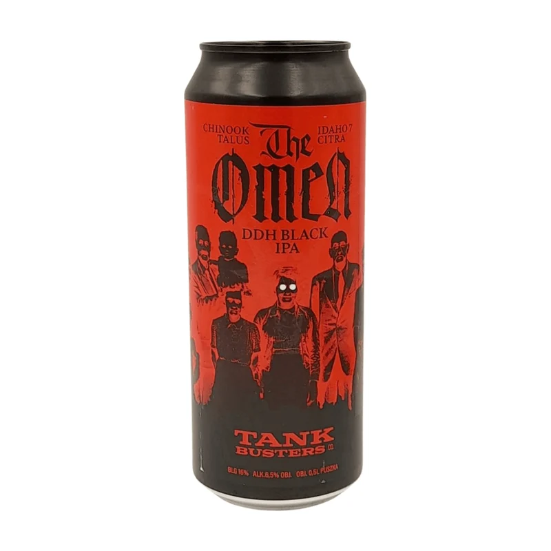 TankBusters.Co The Omen | DDH Black IPA
