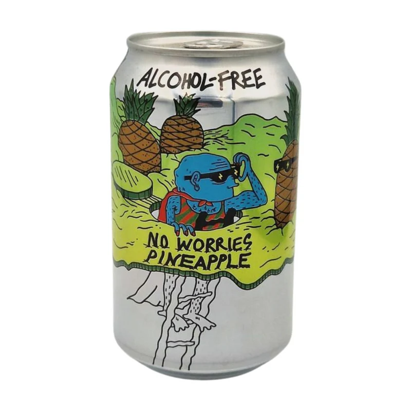 LERVIG No Worries Pineapple | Non Alcoholic IPA