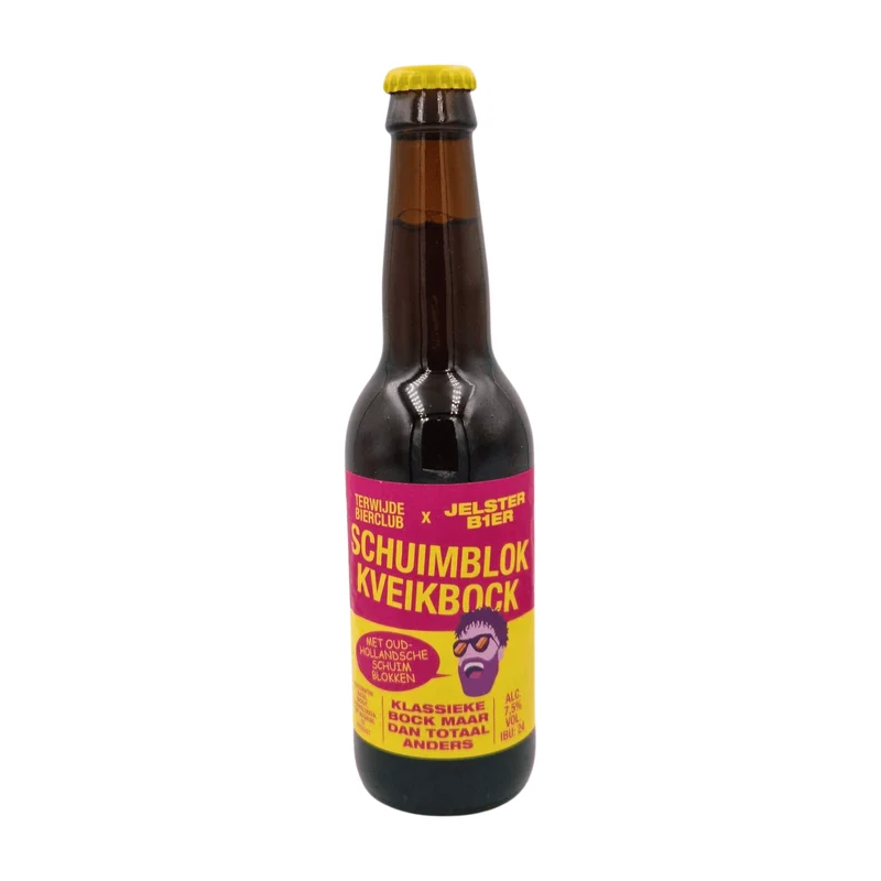 Jelster X Terwijde Bierclub Schuimblok Kveikbock | Pastry Bock