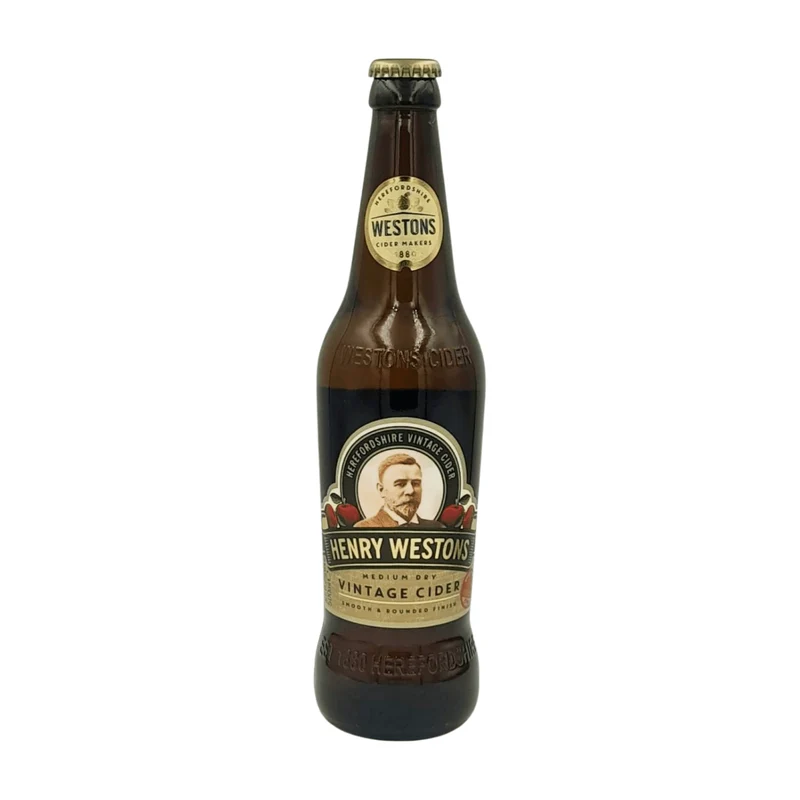 Westons Cider Henry Weston's Medium Dry Vintage Cider | Dry Apple Cider