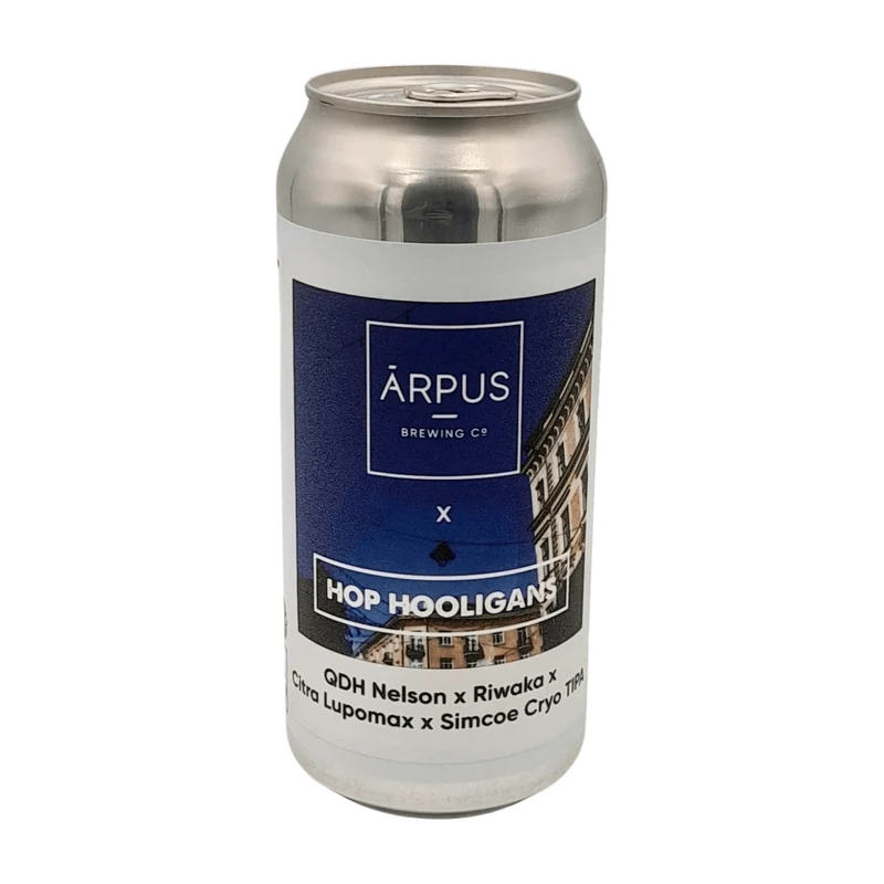 Arpus X Hop Hooligans QDH Nelson Riwaka Citra Lupomax Simcoe Cryo | TIPA