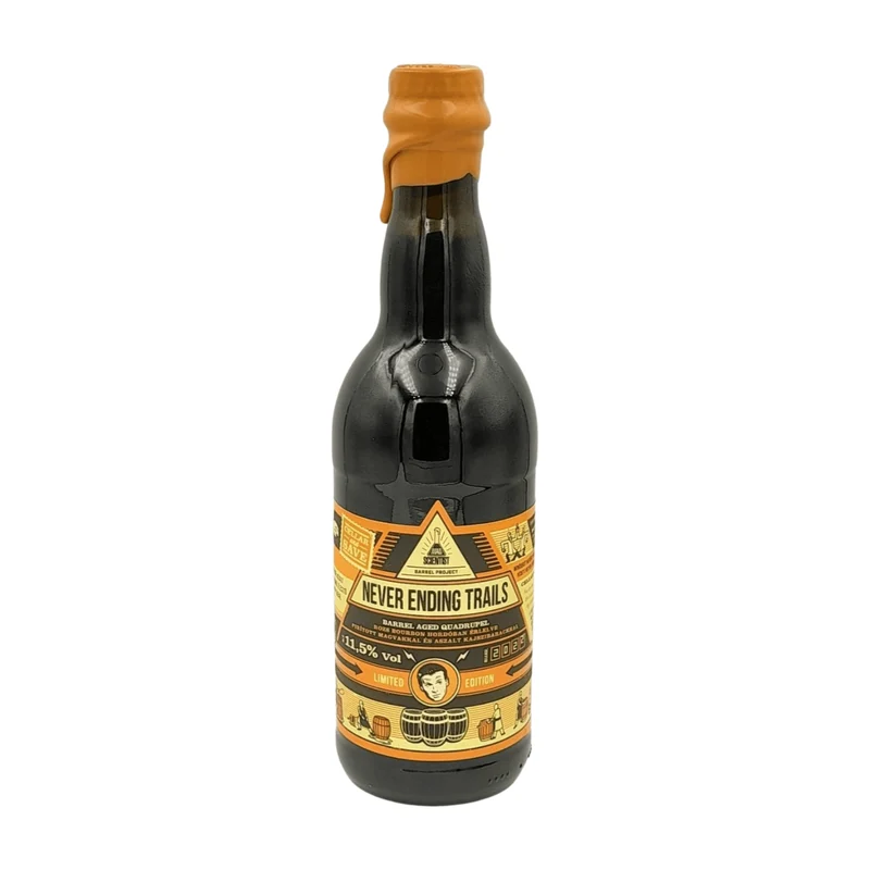 Mad Scientist Never Ending Trail | Rye Bourbon BA Quadrupel