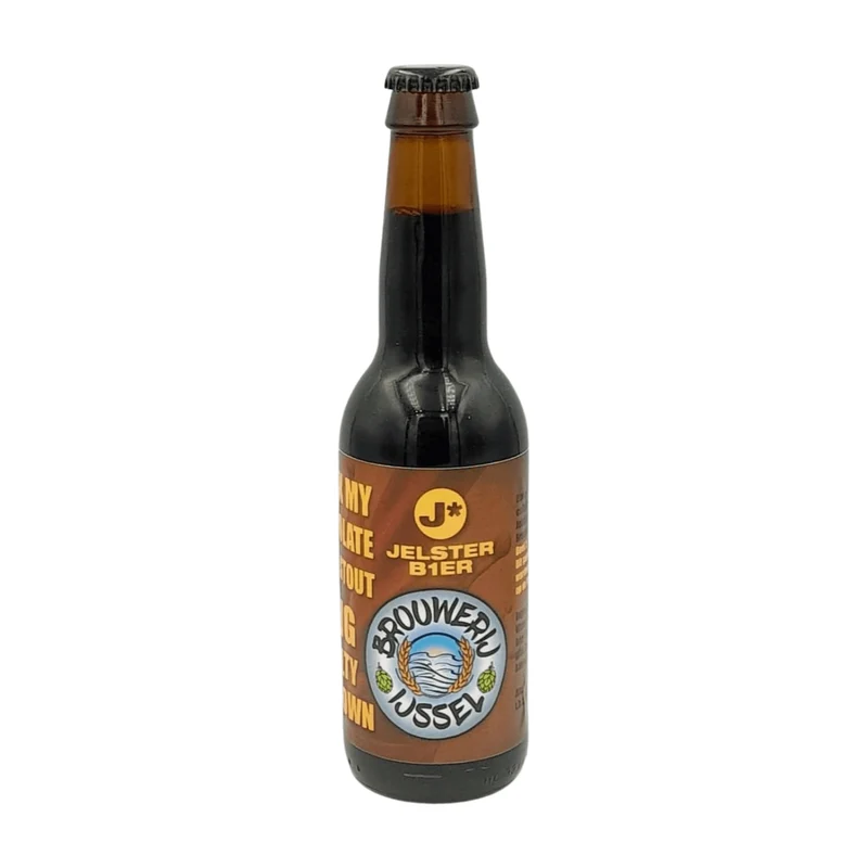 Jelster x Brouwerij Ijssel Sip On My Chocolate Salty Stout | Pastry Stout