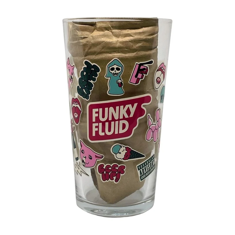 Funky Fluid Pint | Glas