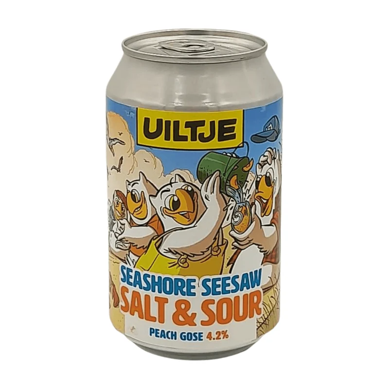 Uiltje Seashore Seesaw | Salt & Sour Peach Gose