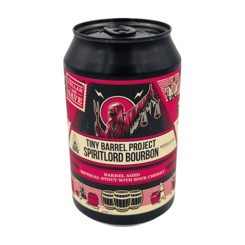 Mad Scientist Tiny Barrel Spiritlord | Bourbon BA Imperial Cherry Stout