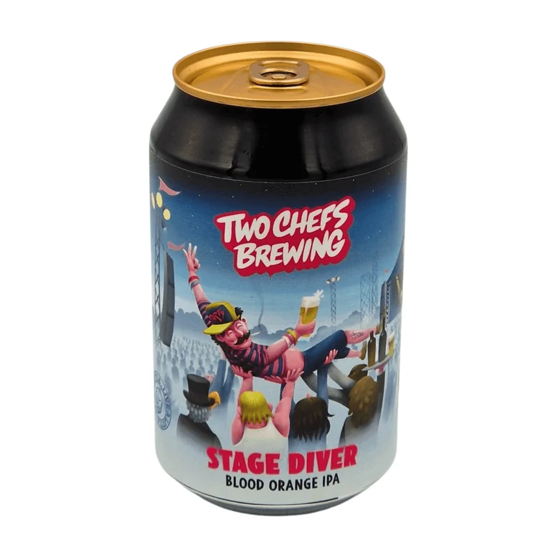 Two Chefs Brewing Stage Diver | Blood Orange IPA
