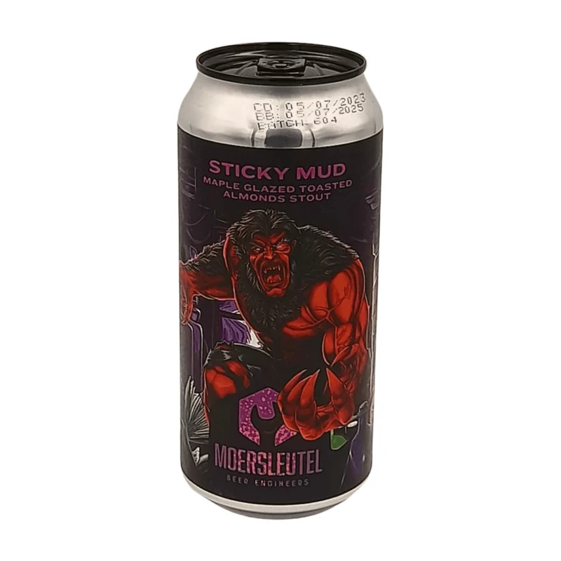 Moersleutel Sticky Mud | Maple Glazed Toasted Almonds Stout