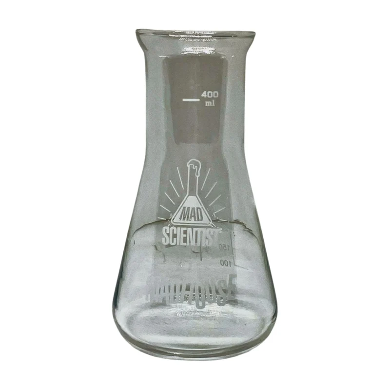 Mad Scientist Erlenmeyer Glas | Glas