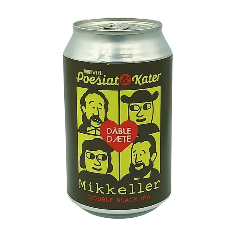 Poesiat & Kater X Mikkeller Dåble Dæte | Double Black IPA