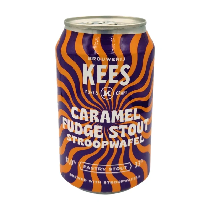 Kees Caramel Fudge Stroopwafel | Pastry Stout