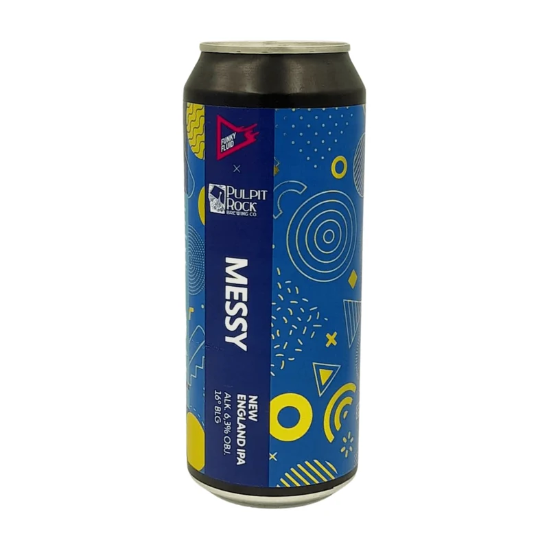 Funky Fluid x Pulpit Rock Brewing Company Messy | NEIPA