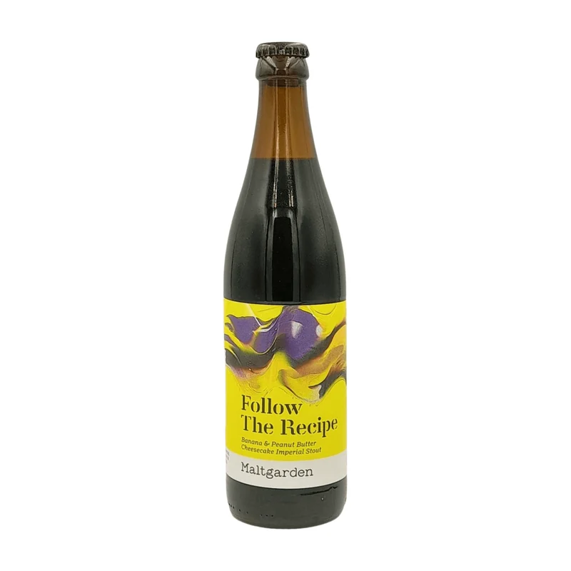 Maltgarden Follow The Recipe | Banana & Peanut Butter Cheesecake Imperial Stout
