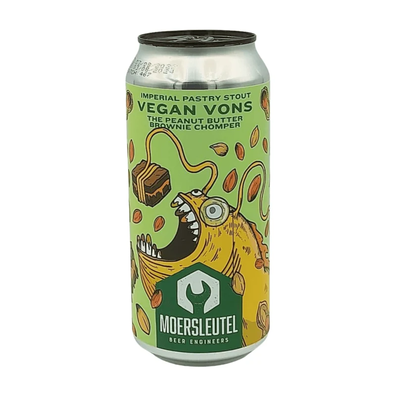 Moersleutel Vegan Vons | Peanut Butter Brownie Imperial Pastry Stout