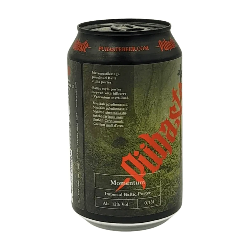 Pühaste Brewery Momentum | Imperial Baltic Porter