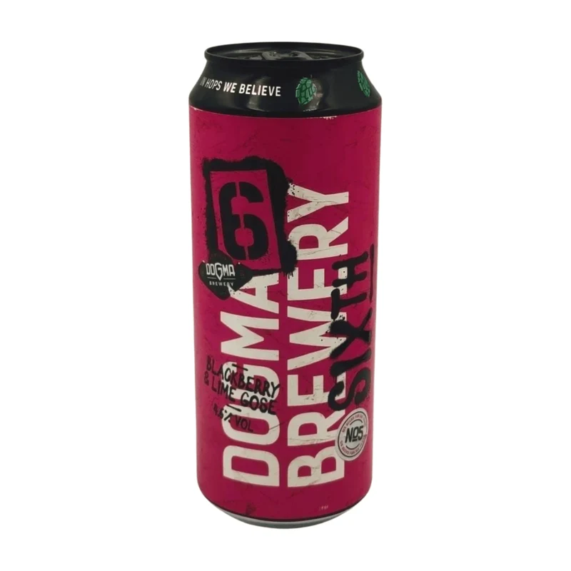 Dogma Brewery 6th Anniversary No. 5 Blackberry & Lime Gose | Fruited Gose