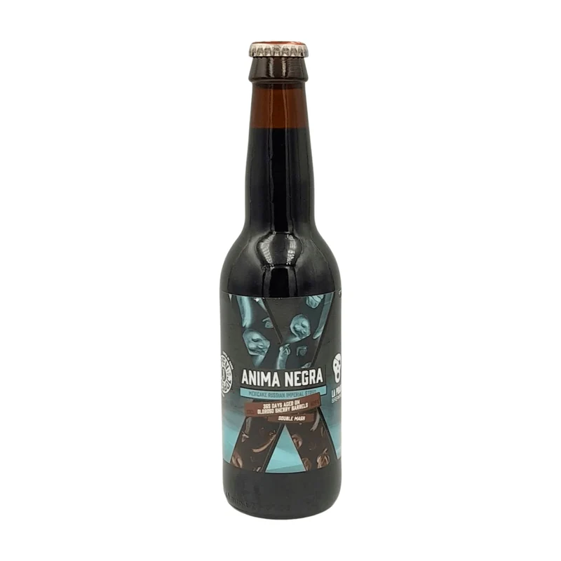 Jopen x La Pirata Brewing Anima Negra BA | Oloroso Sherry BA Mexicake Russian Imperial Stout