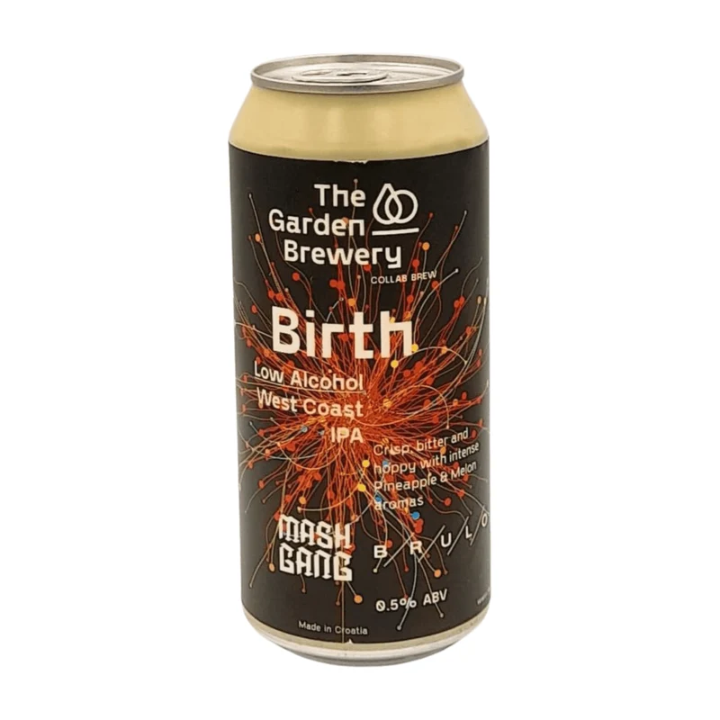 The Garden Brewery Birth | Low Alcohol West Coast IPA