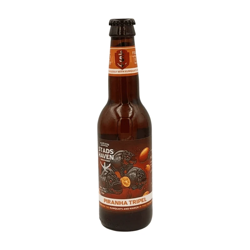 Stadshaven Brouwerij Piranha Tripel | Tripel