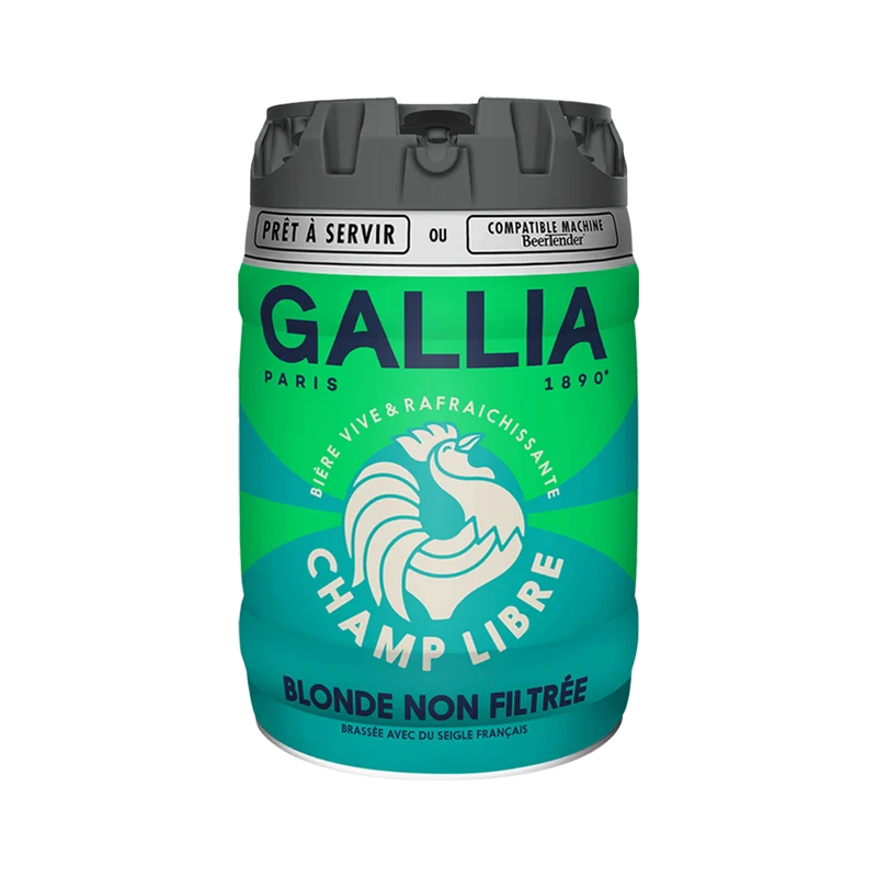 Gallia Champ Libre - 5L Beer Keg
