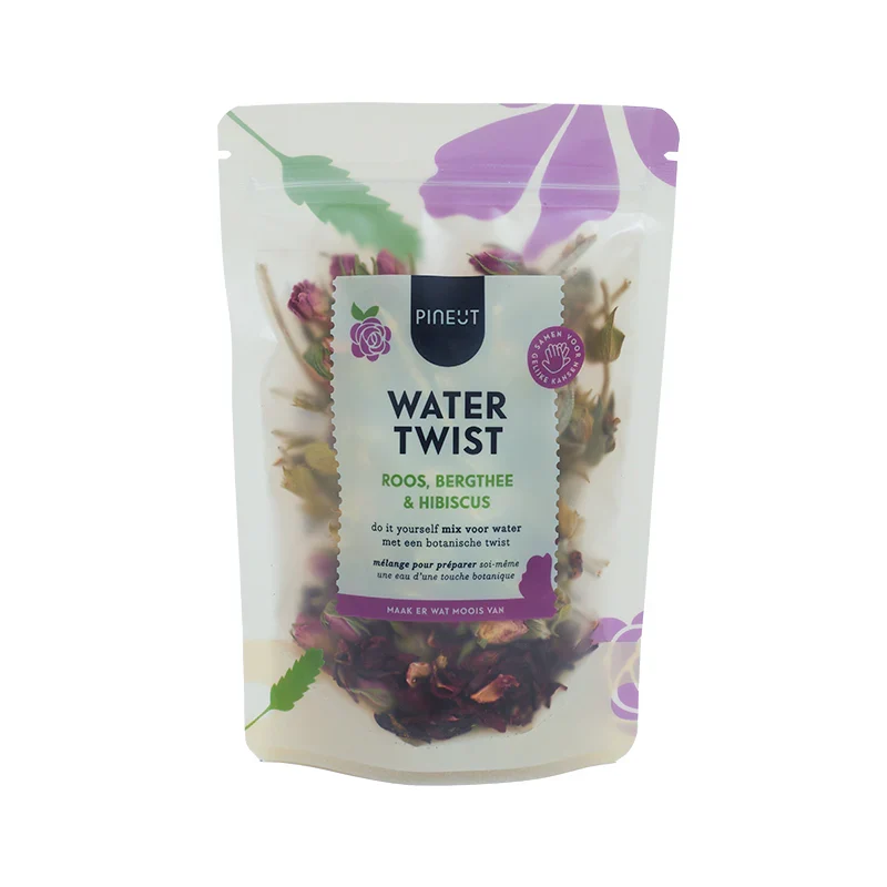 Water Twist Roos, Bergthee & Hibiscus – Botanische Water Infusie