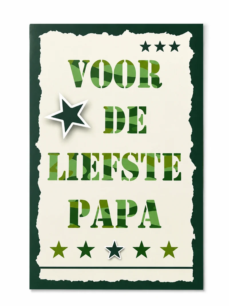 Voor de liefste papa