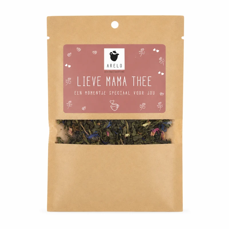 Lieve Mama Thee – Groene Thee met Mango & Rabarber