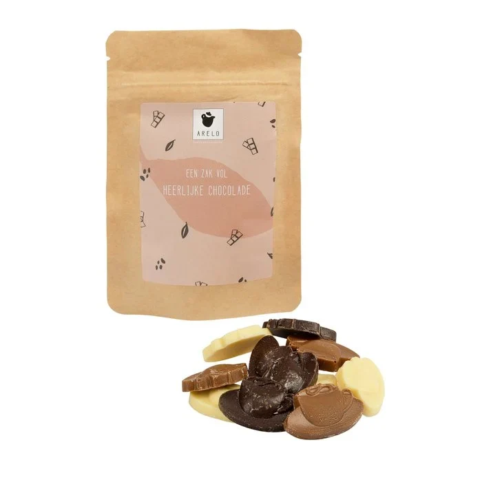 Chocolaatjes kop en schotel – 12 Luxe Theekop Chocolade (Melk, Puur & Wit)